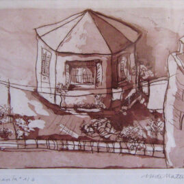 La casita, 1980. 24 x 32 cm