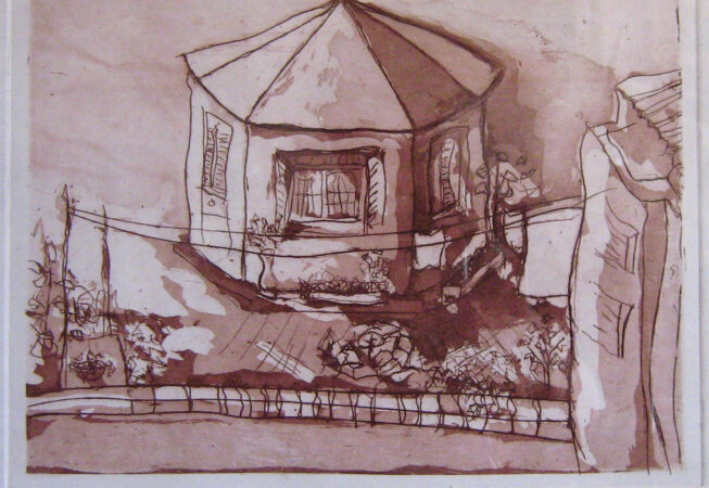 La casita, 1980. 24 x 32 cm