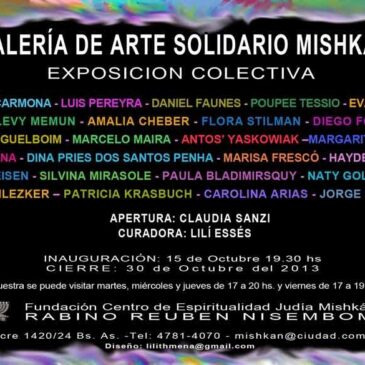 Exposición Arte Solidario Mishkán – Octubre 2013