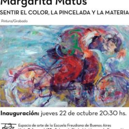 Margarita Matus inaugura!