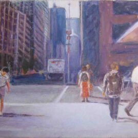 Mediodía en Nueva York, 2008. Acrílico sobre lienzo, 50 x 70 cm-2